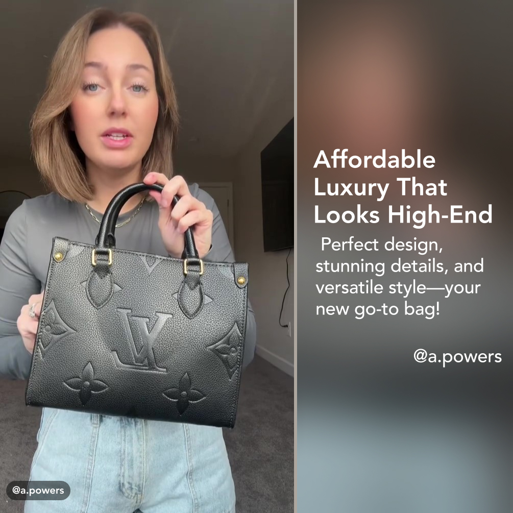 LOUIS VUITTON LV Monogram Canvas Onthego Bag