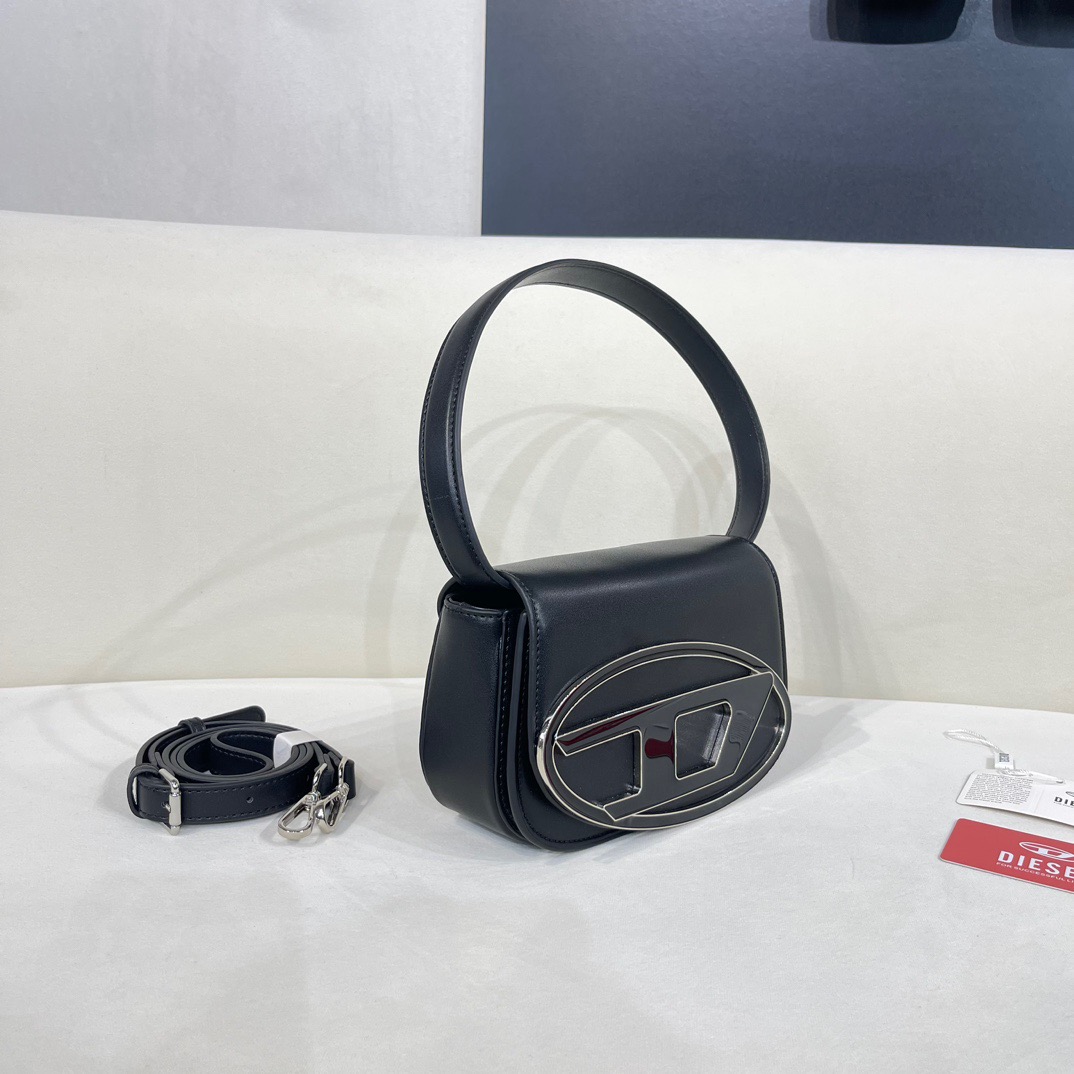 Diesel 1DR Shoulder Bag - Black - Bag