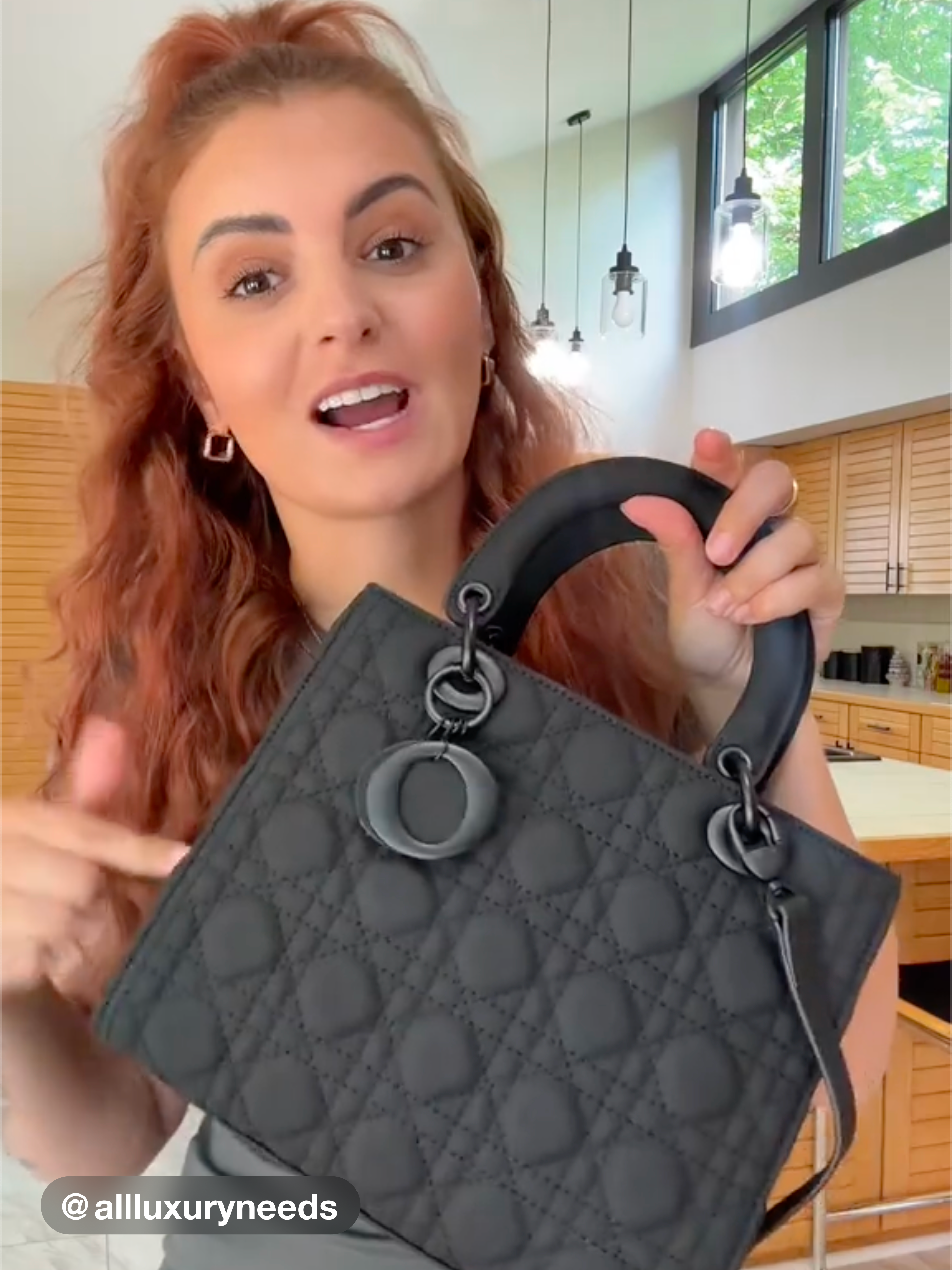 Dior Medium Lady Dior Bag Ultramatte Calfskin - Bag