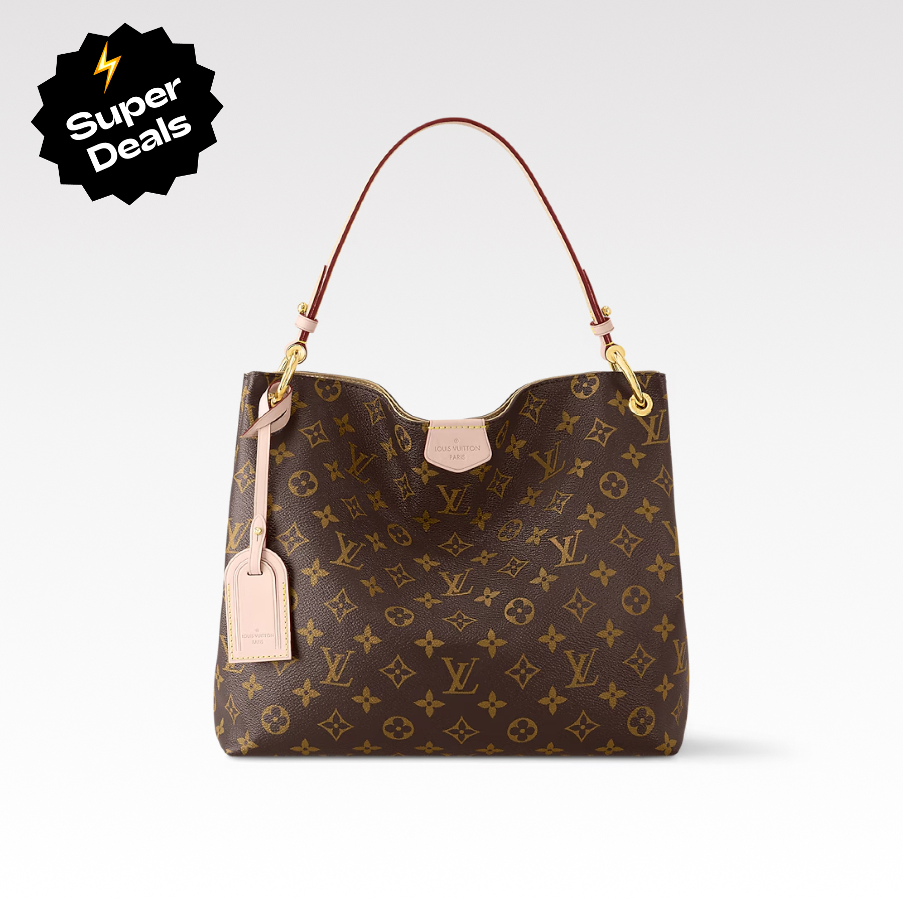 Louis Vuitton Graceful PM Monogram Canvas Shoulder Bag