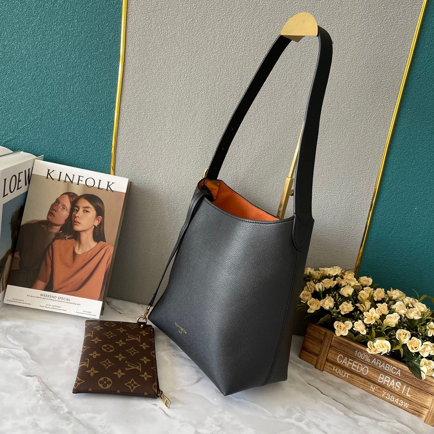 LOUIS VUITTON LV Low Key Hobo PM Bag in Black - Bag