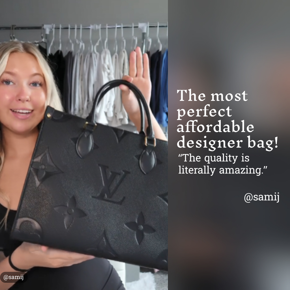 LOUIS VUITTON LV Monogram Canvas Onthego MM - Bag