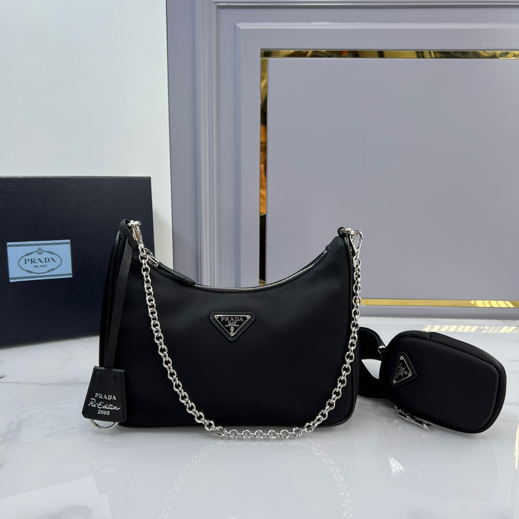 Prada Re-Edition 2005 Re-Nylon shoulder bag