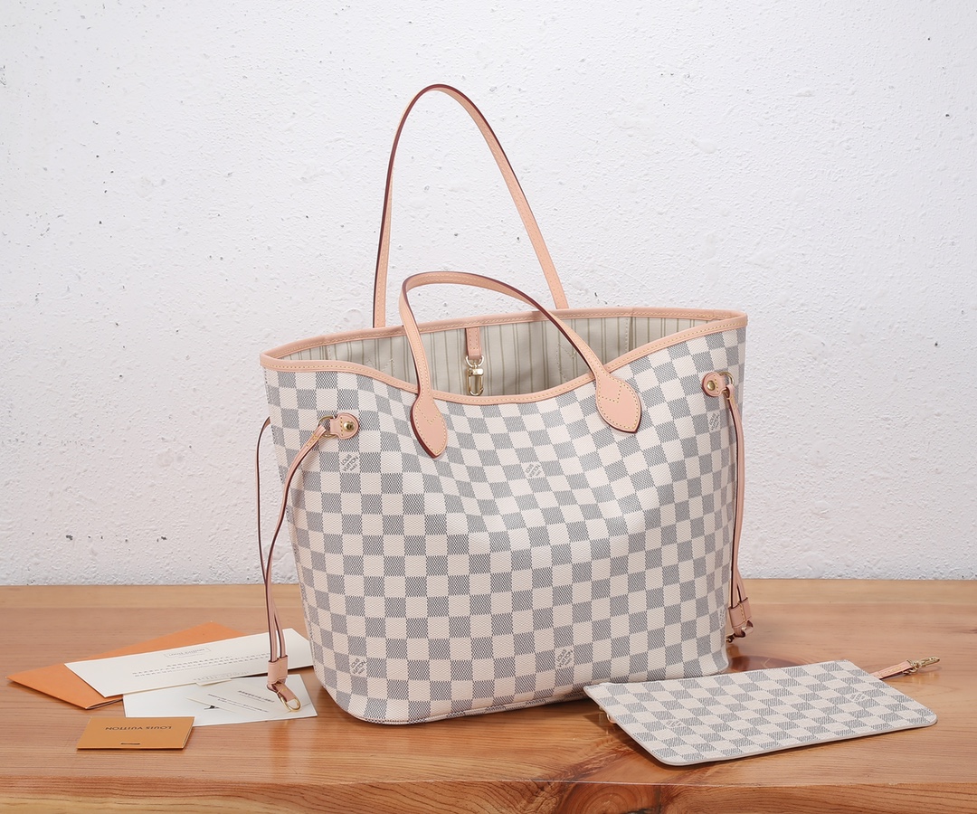 LOUIS VUITTON Damier Azur Neo Neverfull MM - Bag