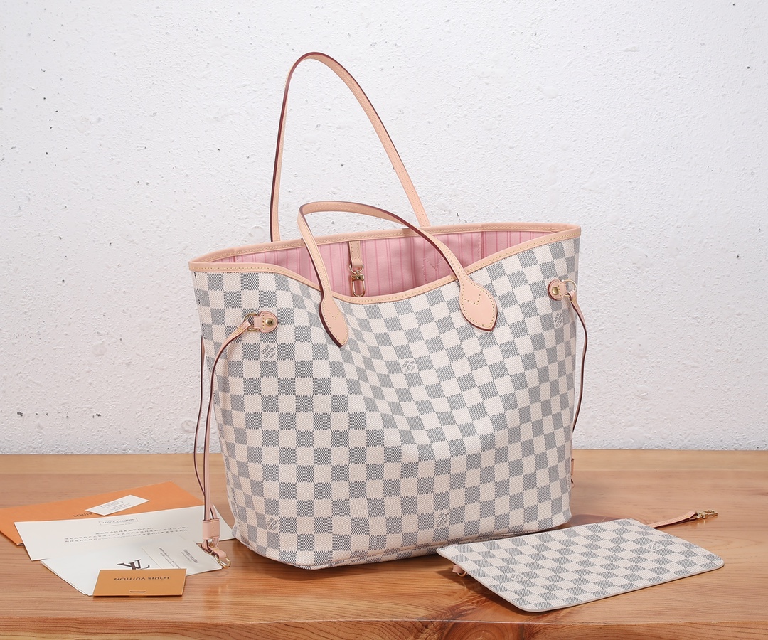 LOUIS VUITTON Damier Azur Neo Neverfull MM - Bag