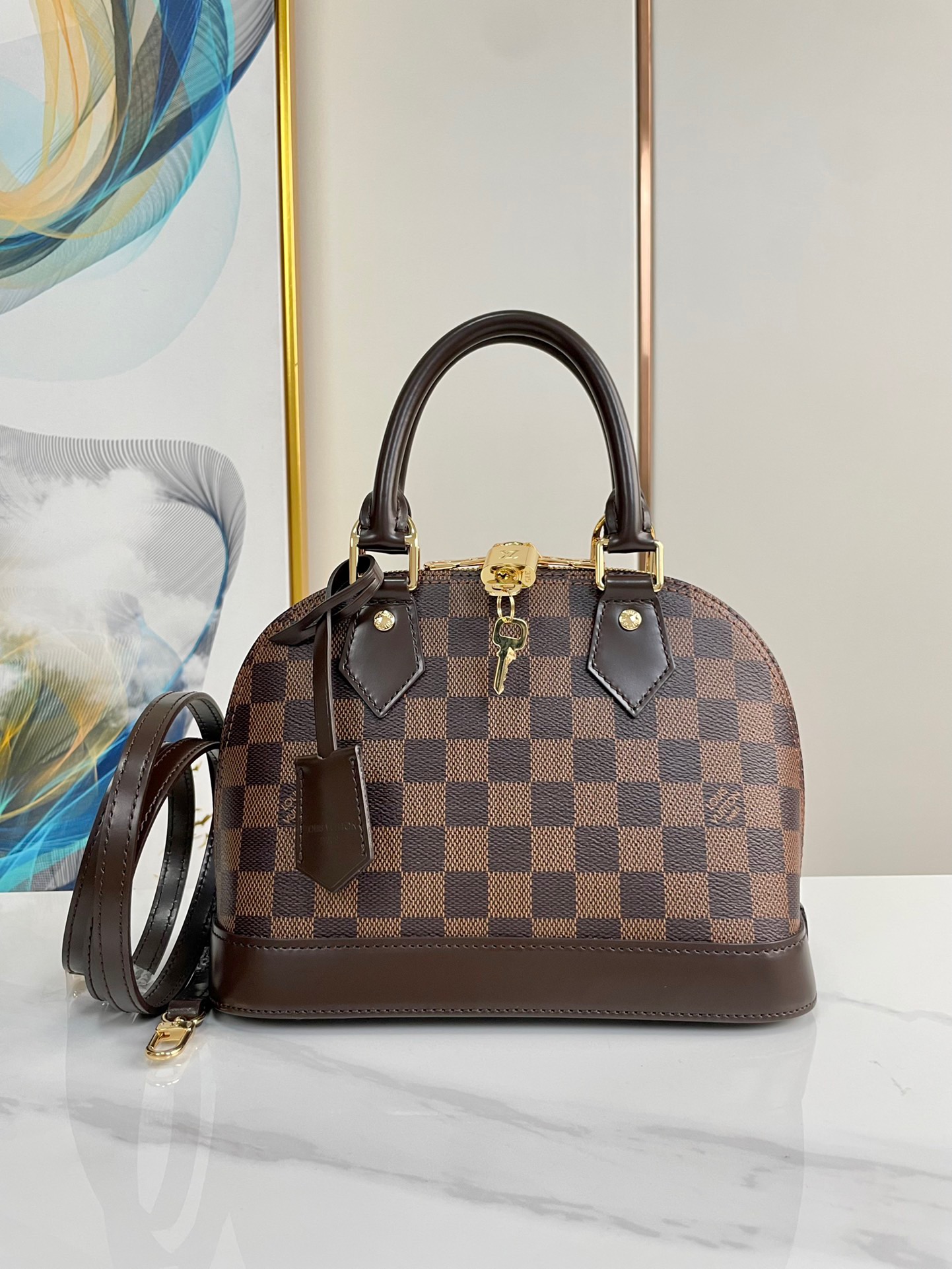 Louis Vuitton Alma BB 2way bag Damier Ebene - Bag