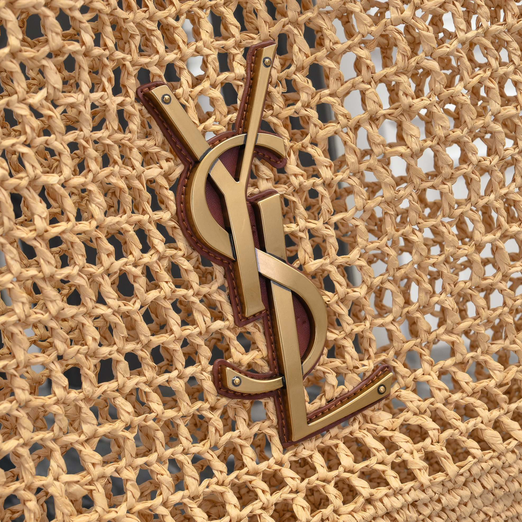 Saint Laurent Icare In Raffia - Bag