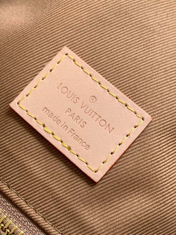 Louis Vuitton Graceful MM Damier Azur Canvas Shoulder Bag