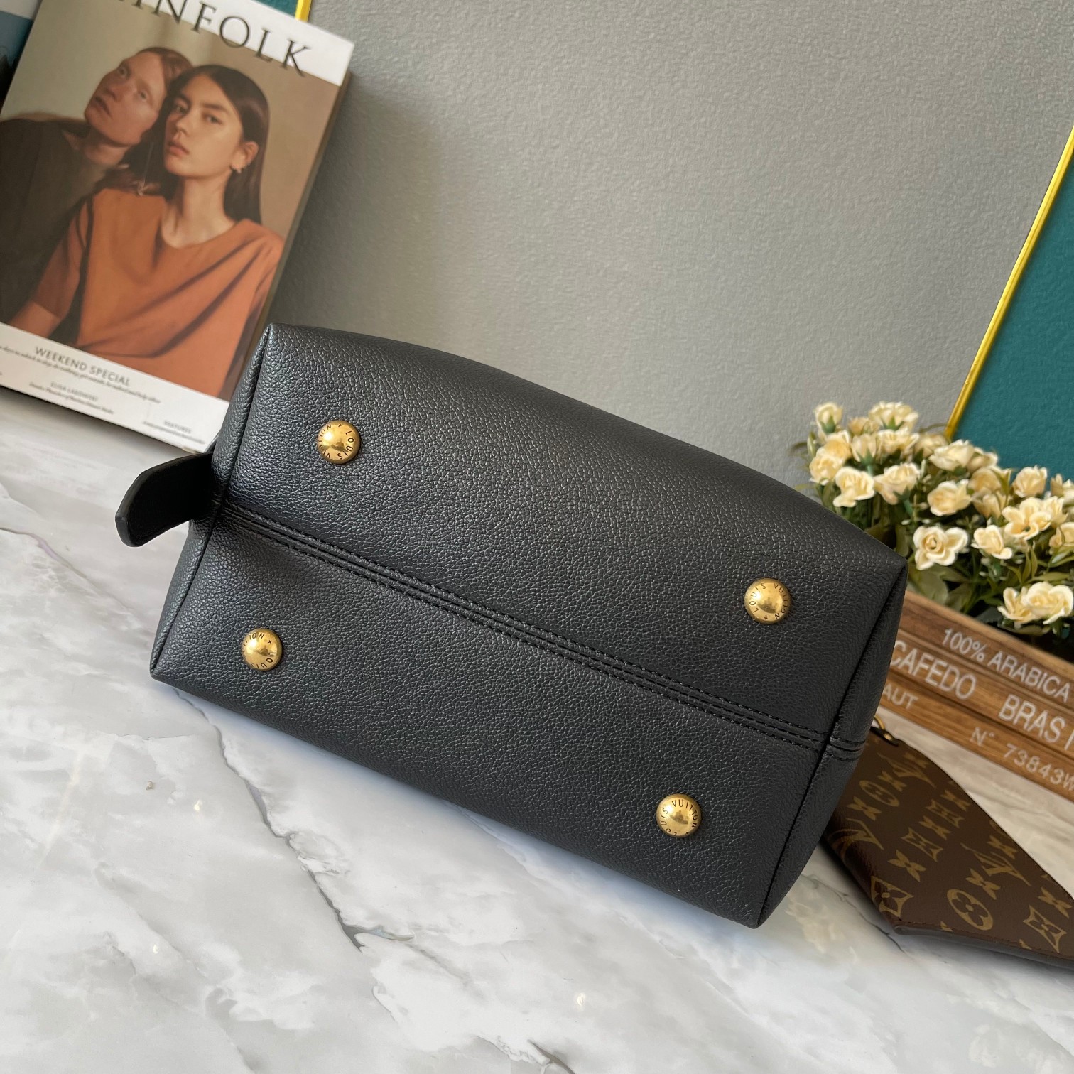 LOUIS VUITTON LV Low Key Hobo PM Bag in Black - Bag