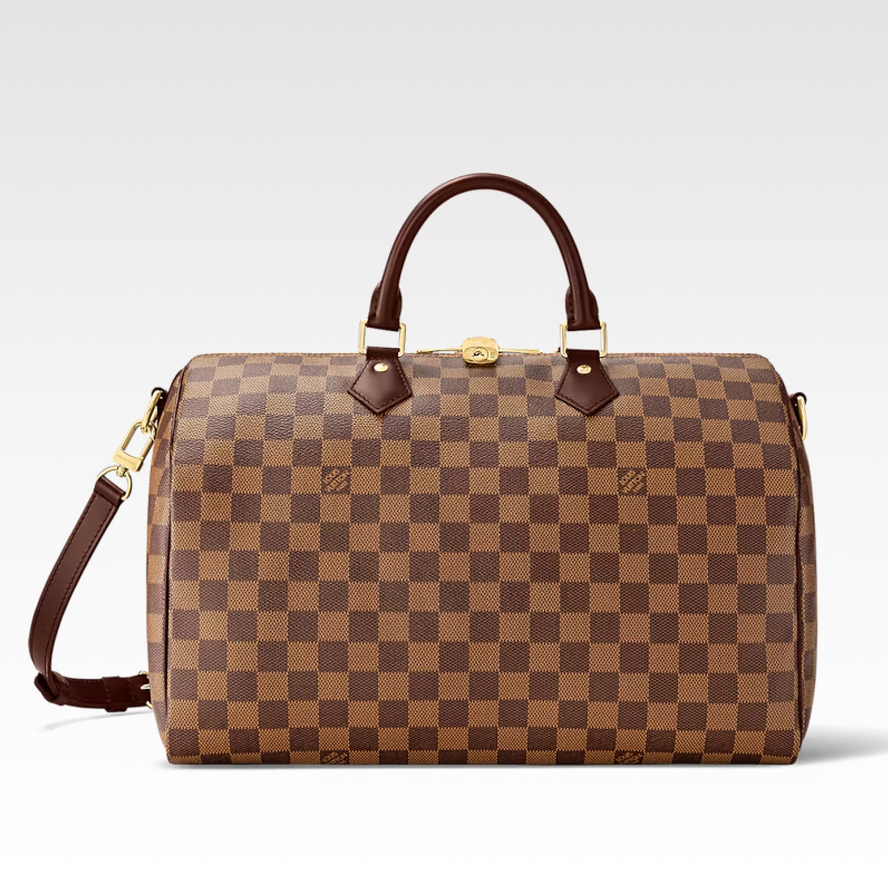 Louis Vuitton Speedy Bandoulière 35 Damier Ebene Women Handbag - Bag