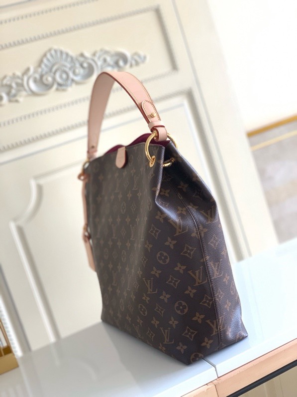 Louis Vuitton Graceful MM Monogram Canvas Shoulder Bag