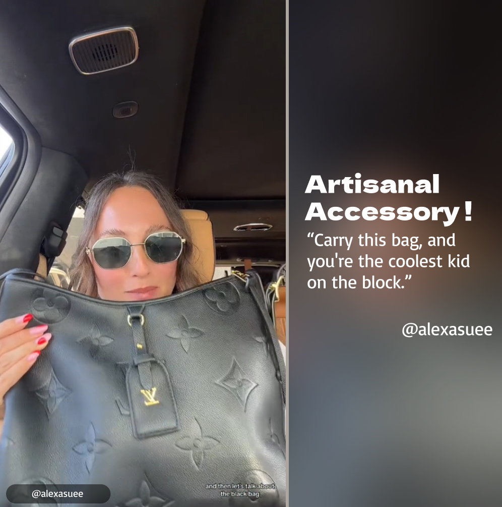 Louis Vuitton LV CarryAll PM - Black Bag