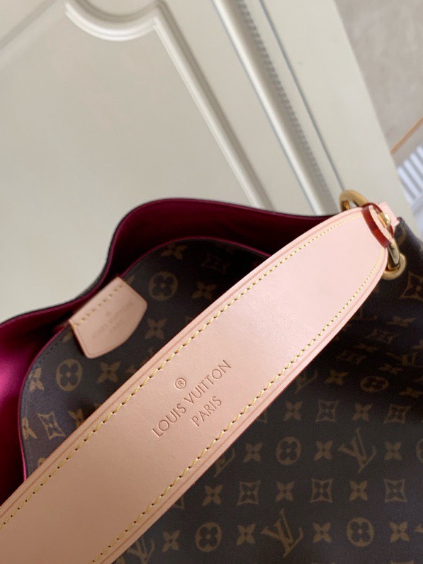 Louis Vuitton Graceful MM Monogram Canvas Shoulder Bag