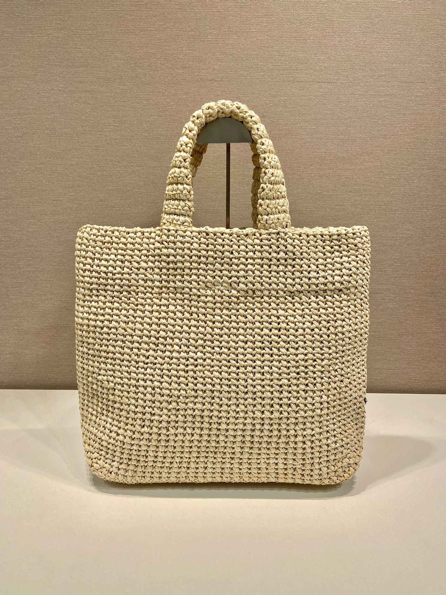 Prada Crochet tote bag Raffia bag