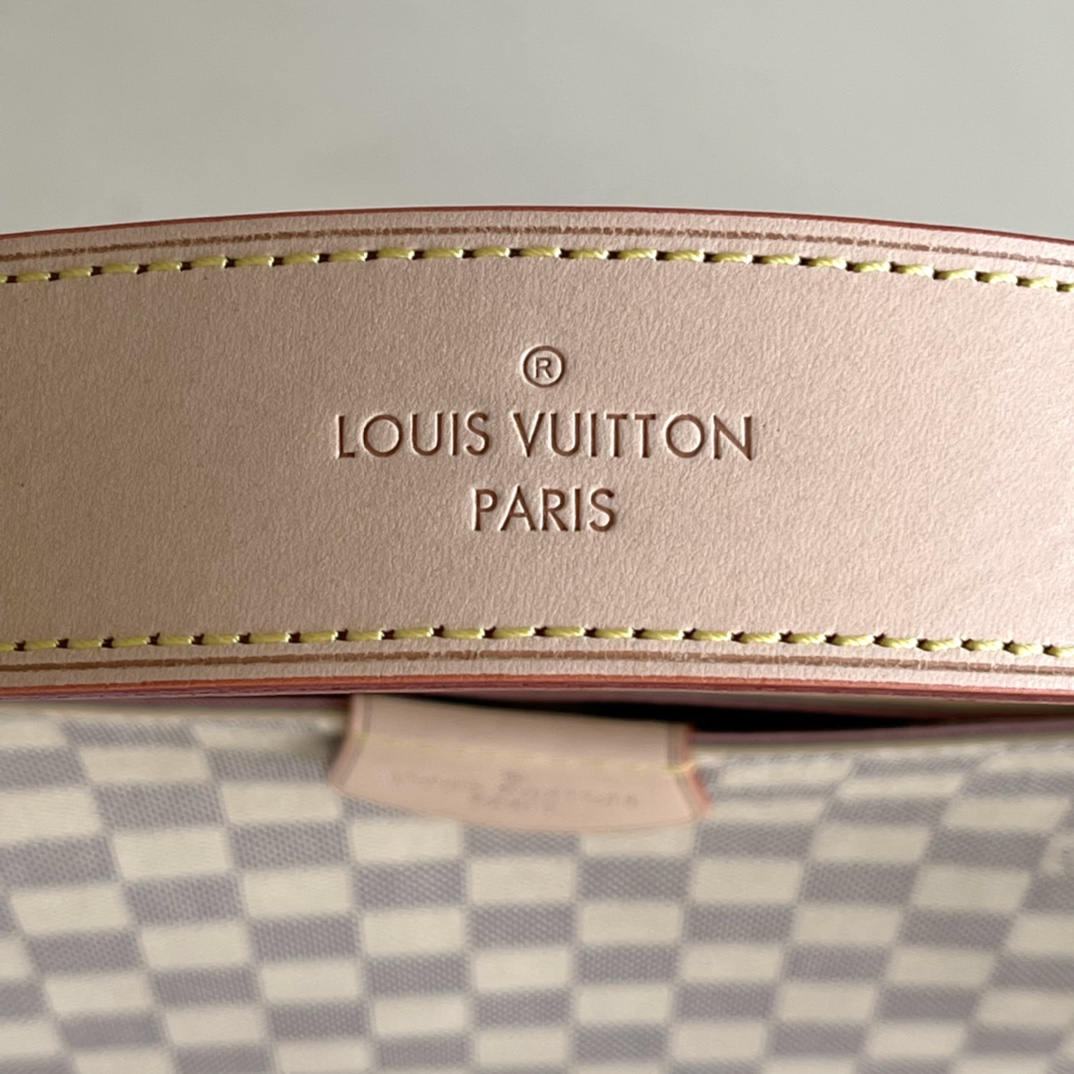 Louis Vuitton Graceful PM Damier Azur Canvas Shoulder Bag