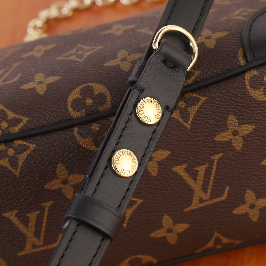 LOUIS VUITTON LV Monogram Boulogne NM Black - Bag