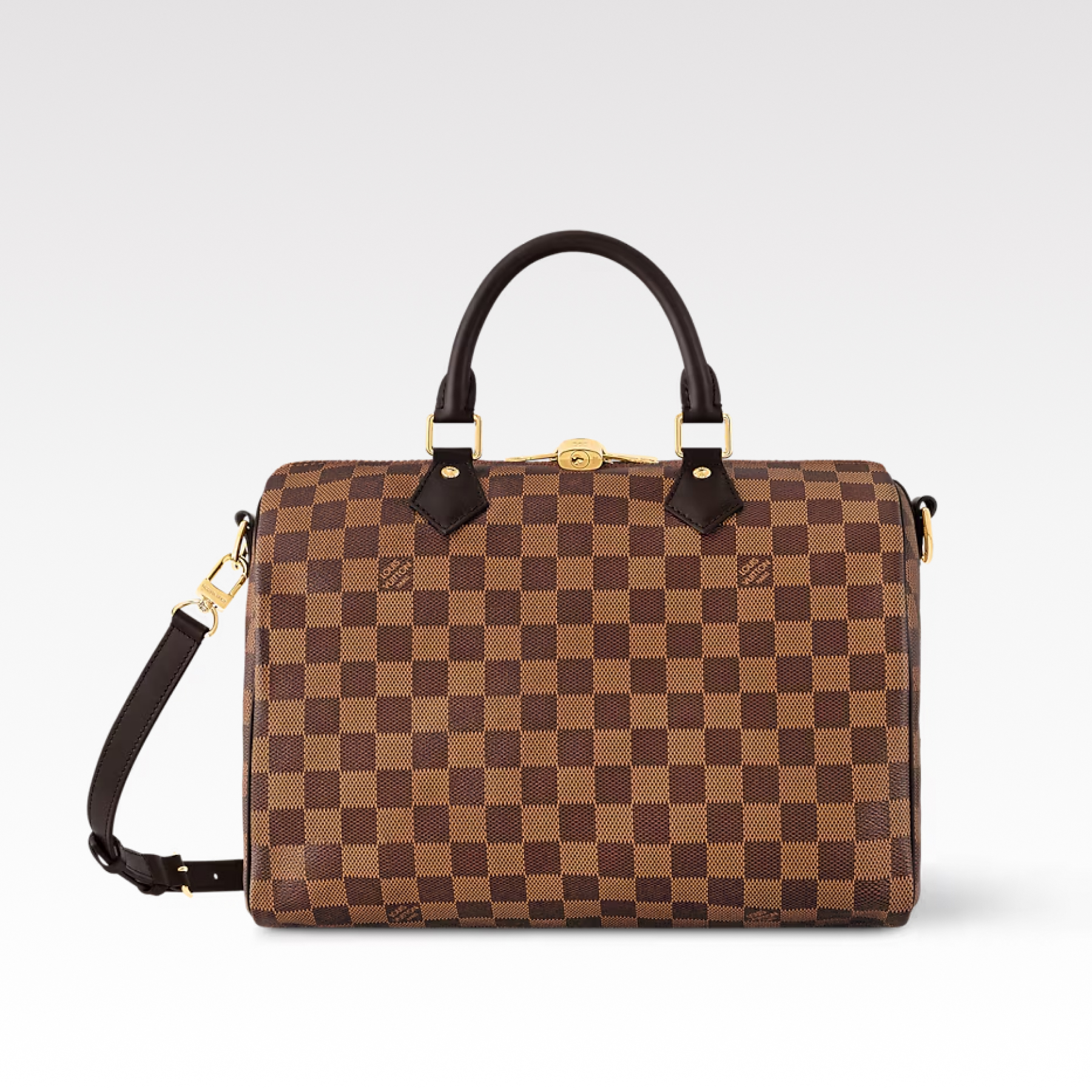 Louis Vuitton Speedy Bandoulière 30 Damier Ebene Women Handbag - Bag