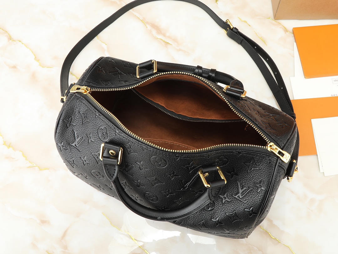 Louis Vuitton Speedy Soft 30 Bag-Black - Bag