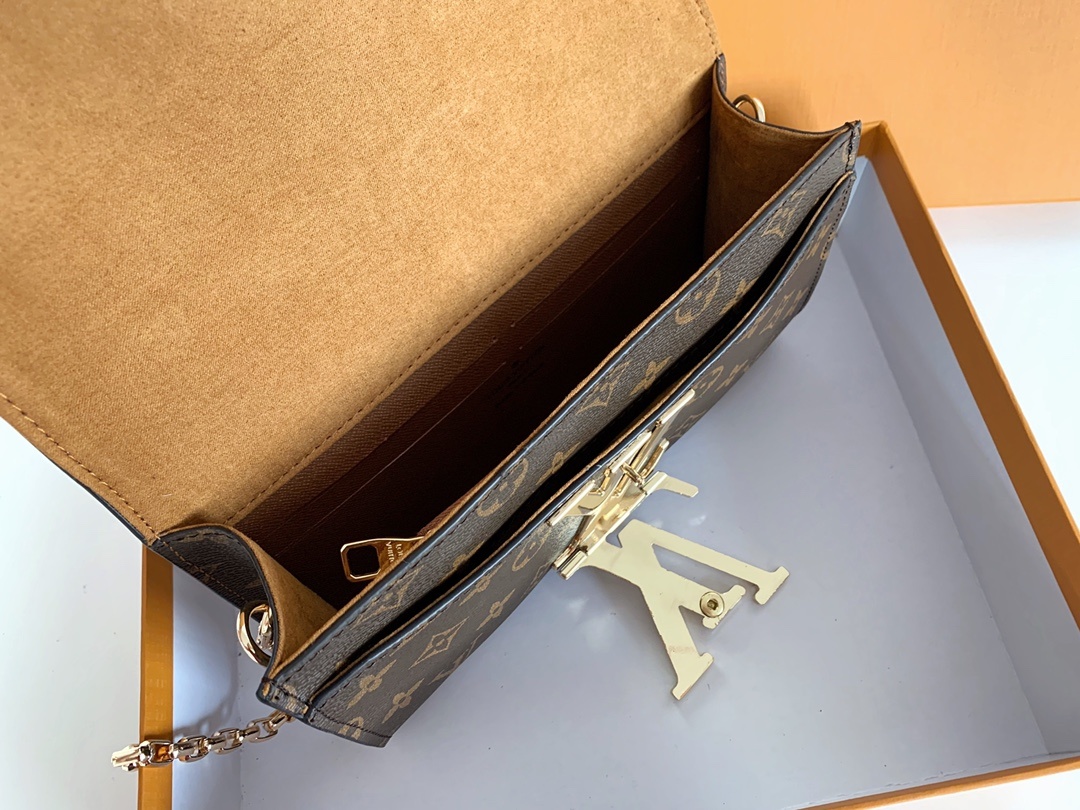 Louis Vuitton Night out Clutch Brown Bag