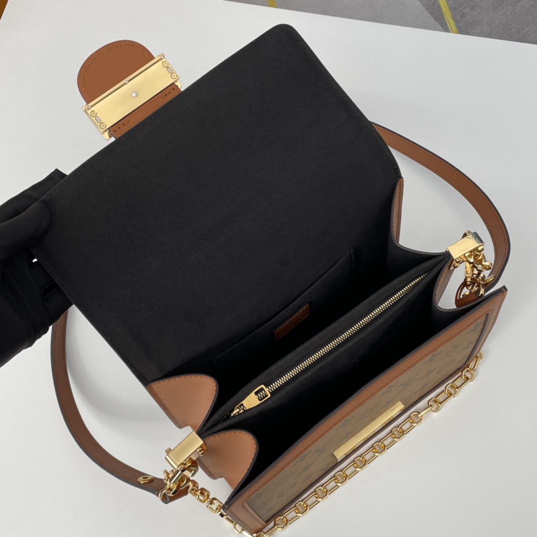 Louis Vuitton LV Monogram & Monogram Reverse Dauphine MM - Bag