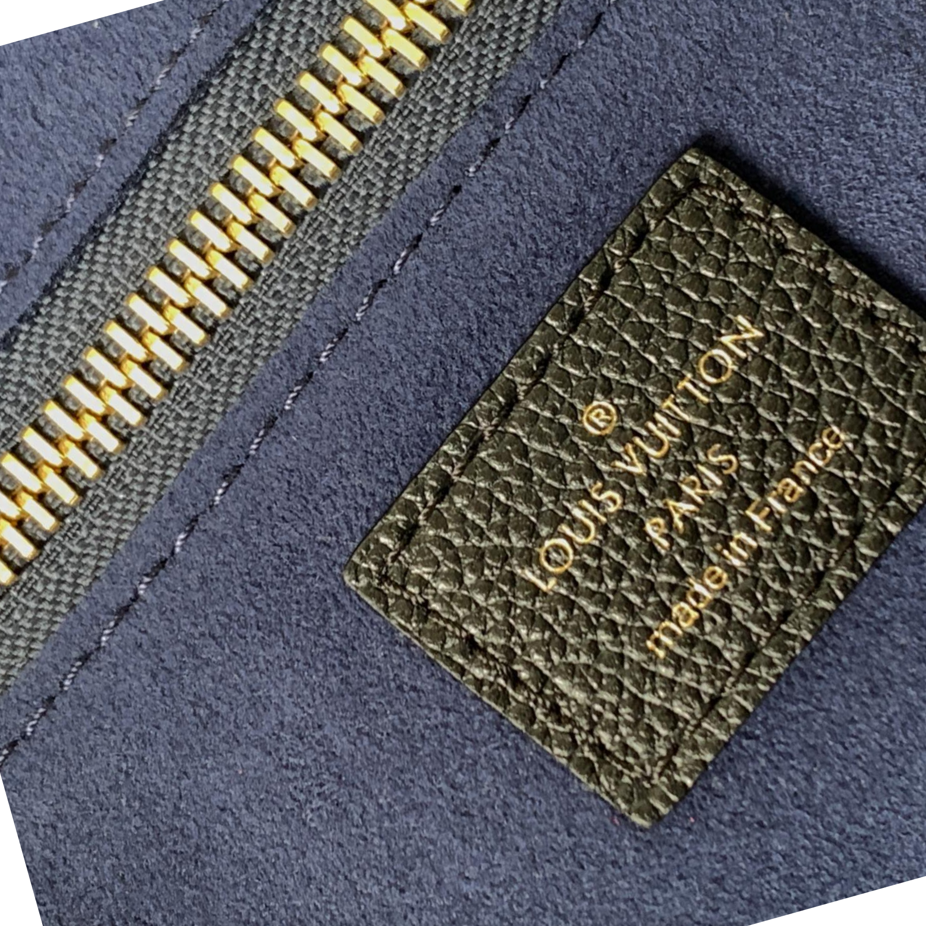 Louis Vuitton Neverfull Black Embossed Medium Handbag