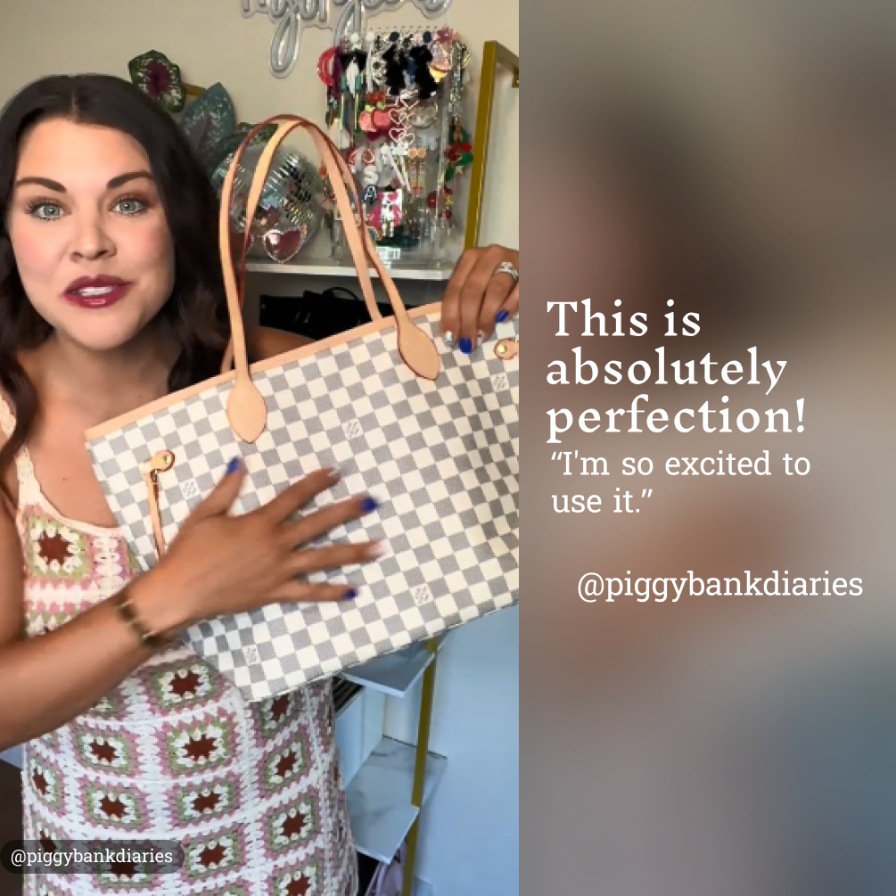 LOUIS VUITTON Damier Azur Neo Neverfull PM - Bag