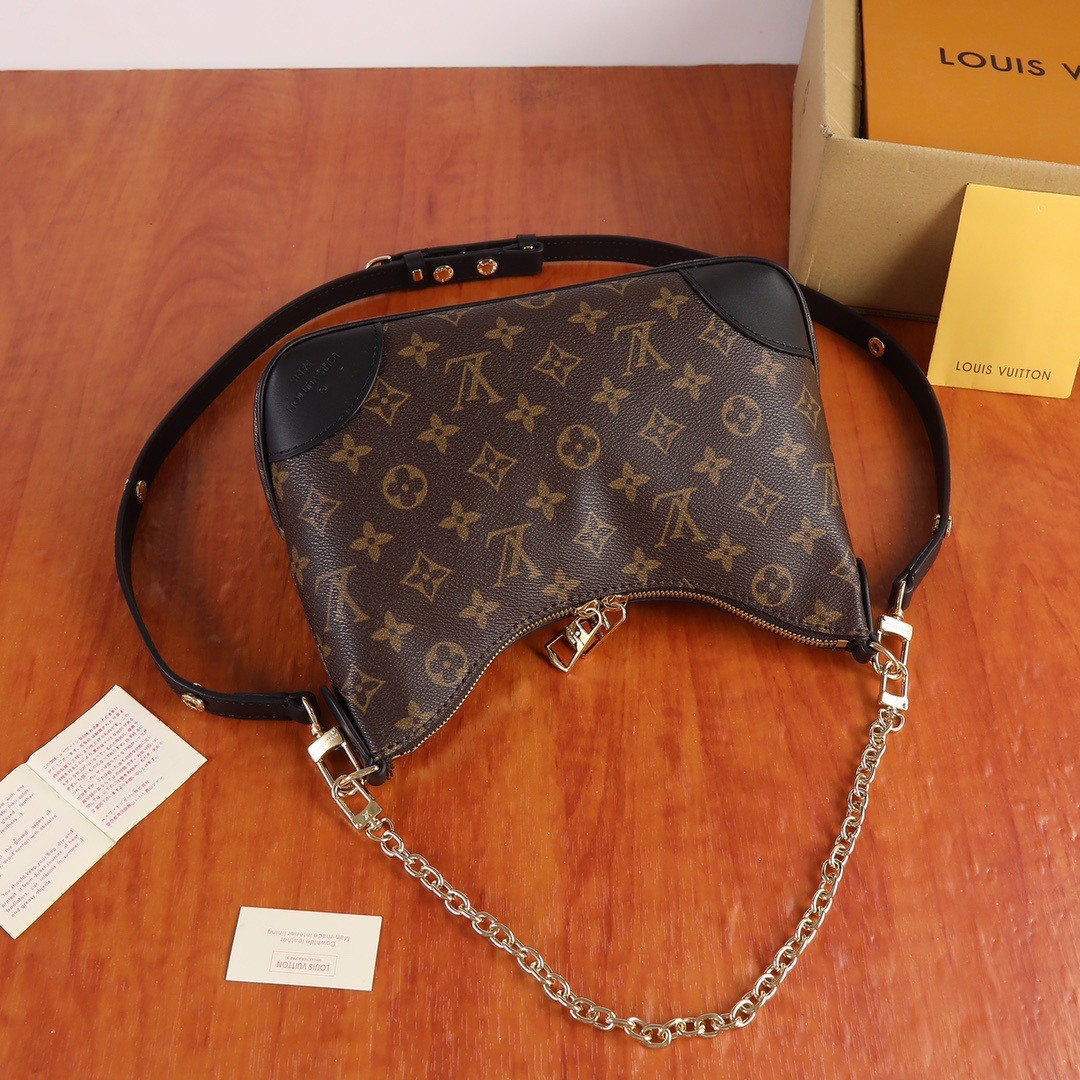 LOUIS VUITTON LV Monogram Boulogne NM Black - Bag
