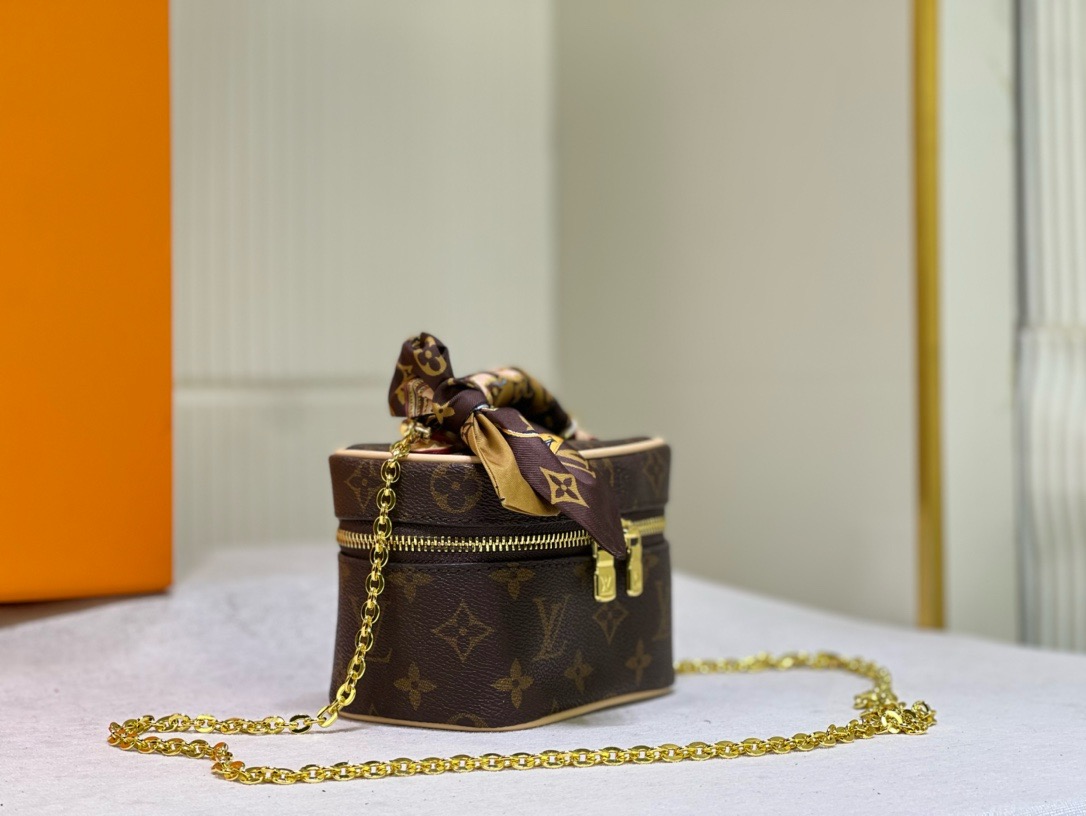 Louis Vuitton Monogram Nice Nano Brown - Bag