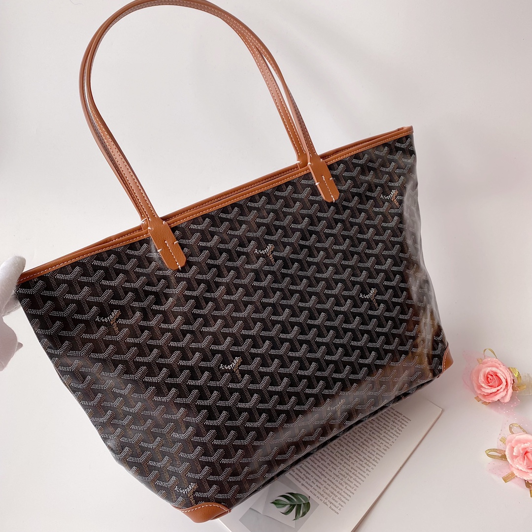 Goyard Artois Bag Black & Tan - Bag