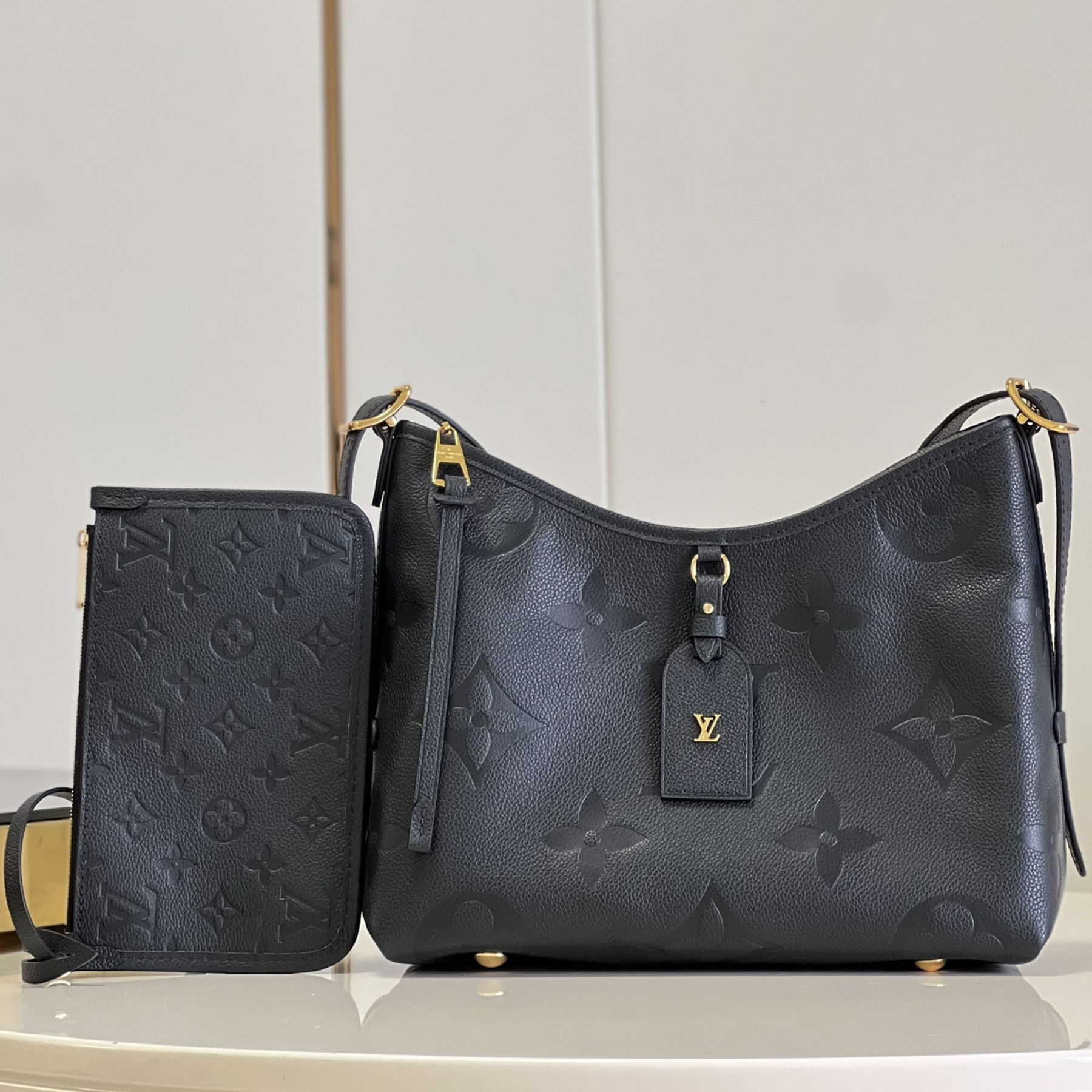 Louis Vuitton LV CarryAll PM - Black Bag
