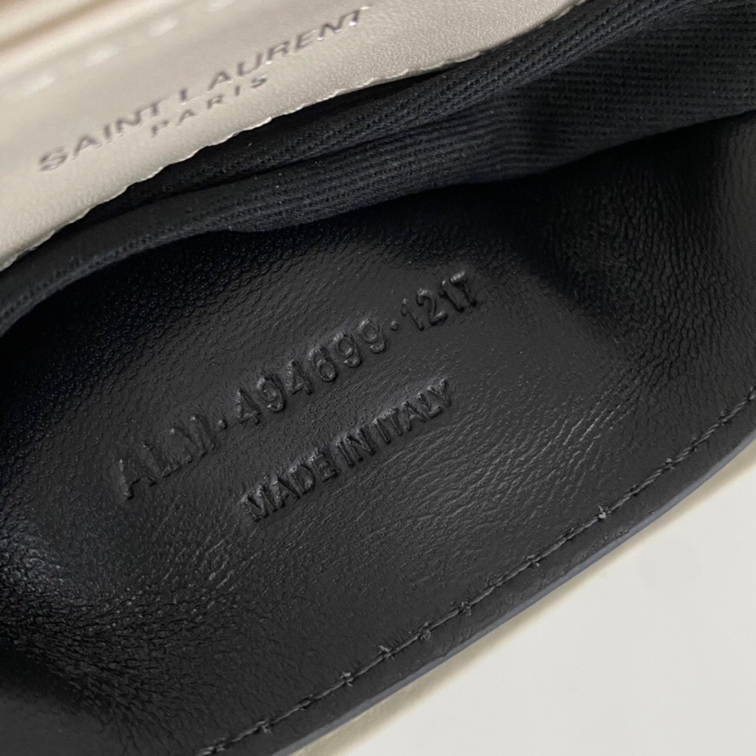 SAINT LAURENT Loulou Small Quilted Leather Shoulder Bag