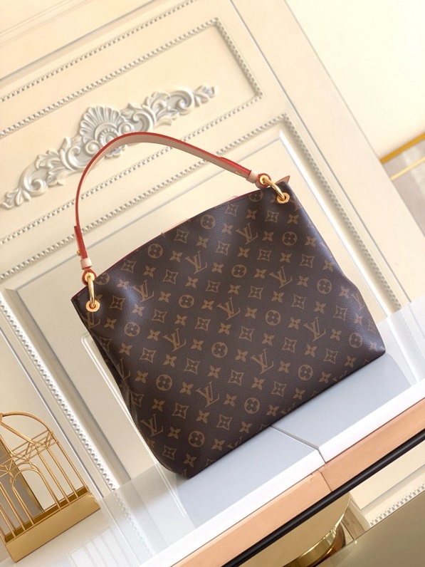 Louis Vuitton Graceful PM Monogram Canvas Shoulder Bag