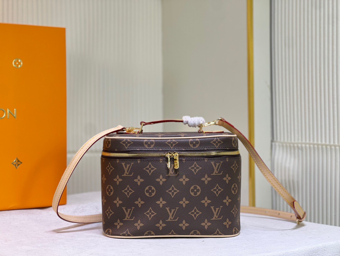 Louis Vuitton Monogram Nice BB Brown - Bag