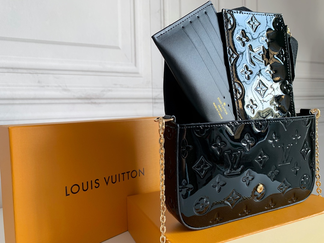 Louis Vuitton LV Felicie Pochette Monogram Vernis - Bag
