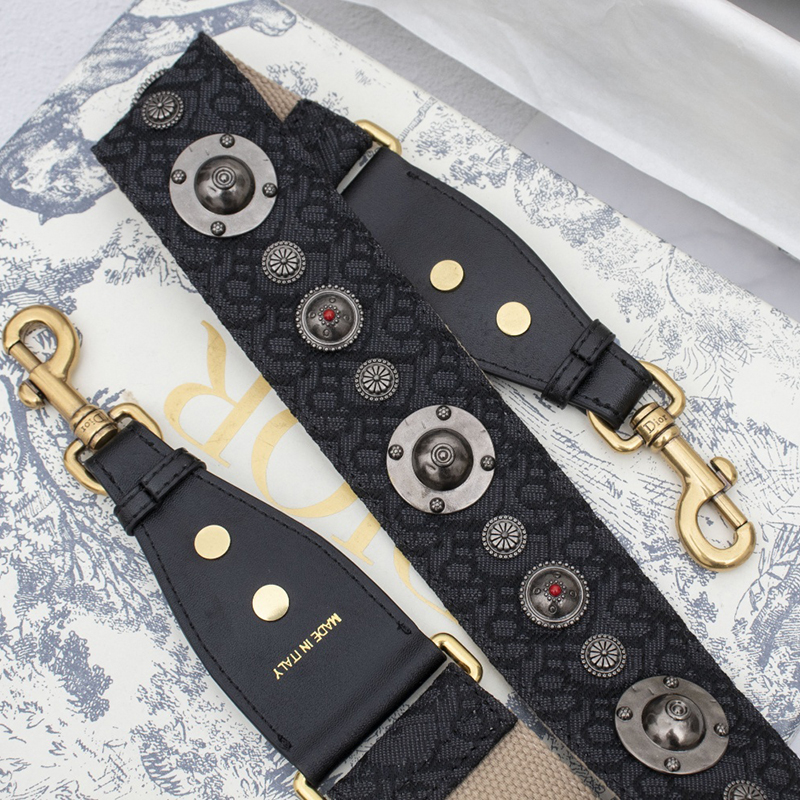 Dior Saddle Handbag Oblique Jacquard Black Bag