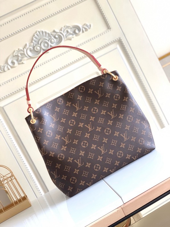 Louis Vuitton Graceful PM Monogram Canvas Shoulder Bag