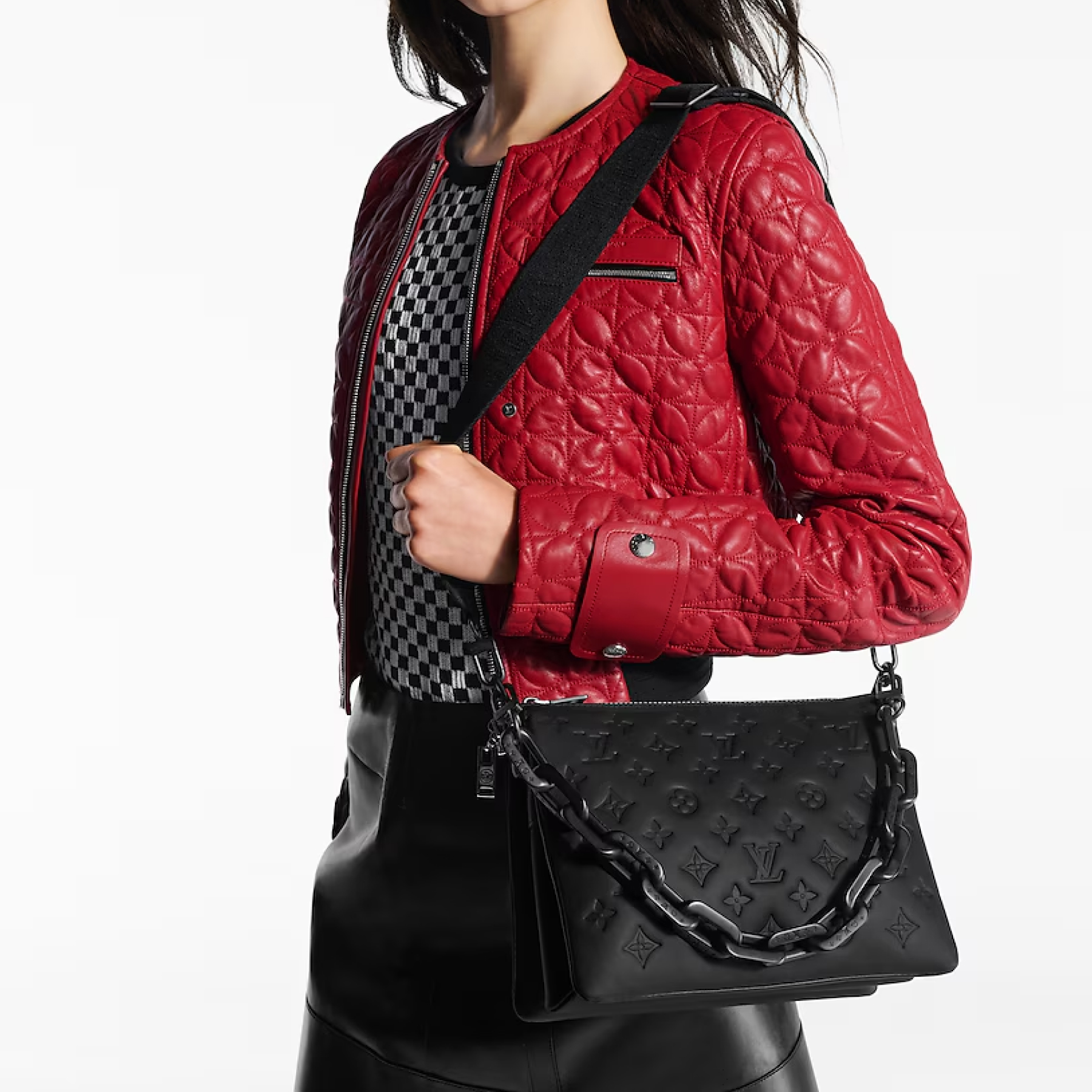 Louis Vuitton Coussin PM Black Small Handbag