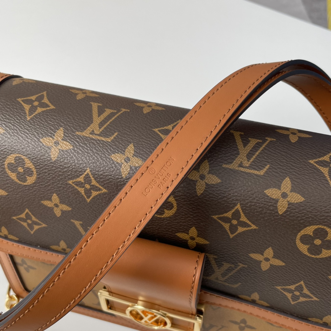 Louis Vuitton LV Monogram & Monogram Reverse Dauphine MM - Bag
