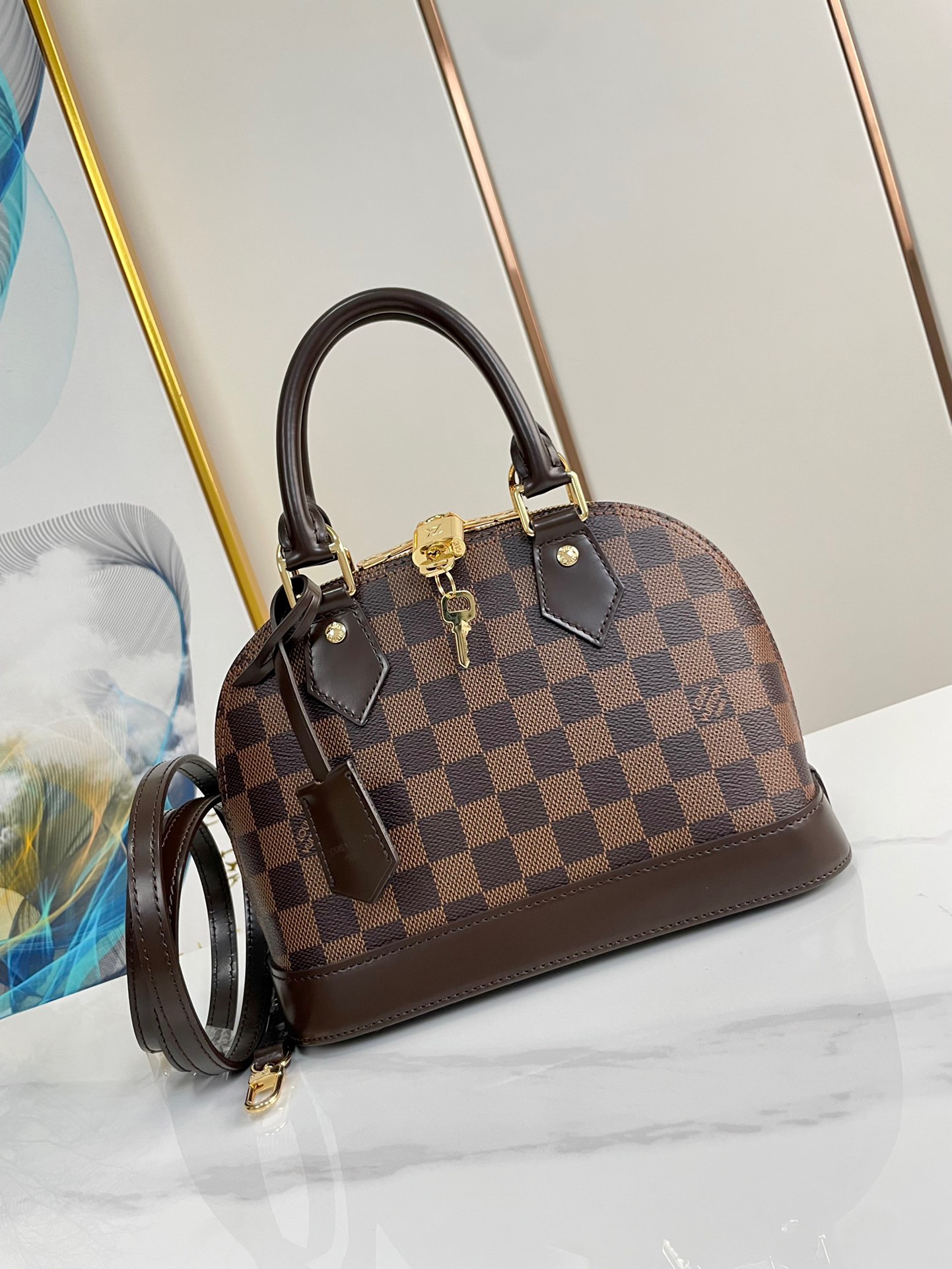 Louis Vuitton Alma BB 2way bag Damier Ebene - Bag