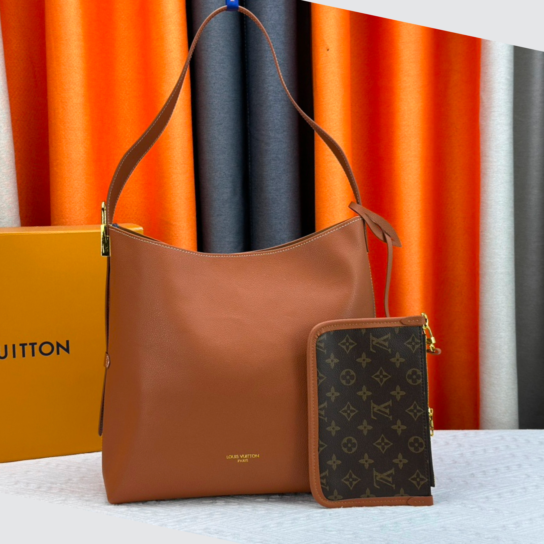 LOUIS VUITTON LV Low Key Hobo PM Bag in Brown - Bag