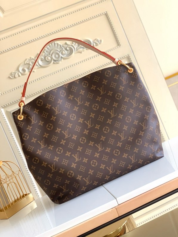 Louis Vuitton Graceful MM Monogram Canvas Shoulder Bag