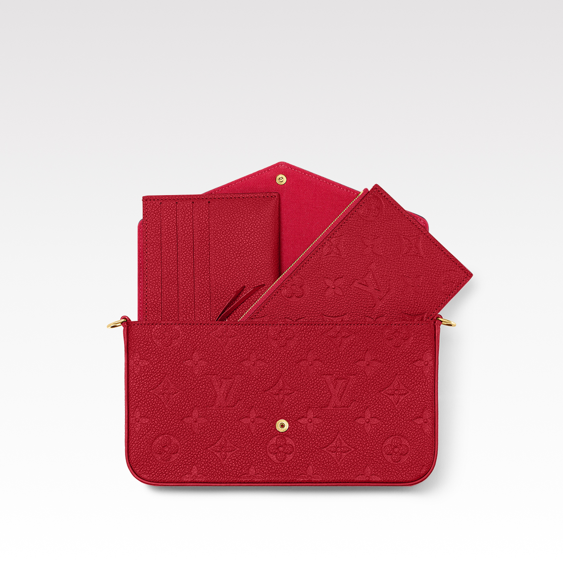 Louis Vuitton LV Pochette Felicie clutch bag