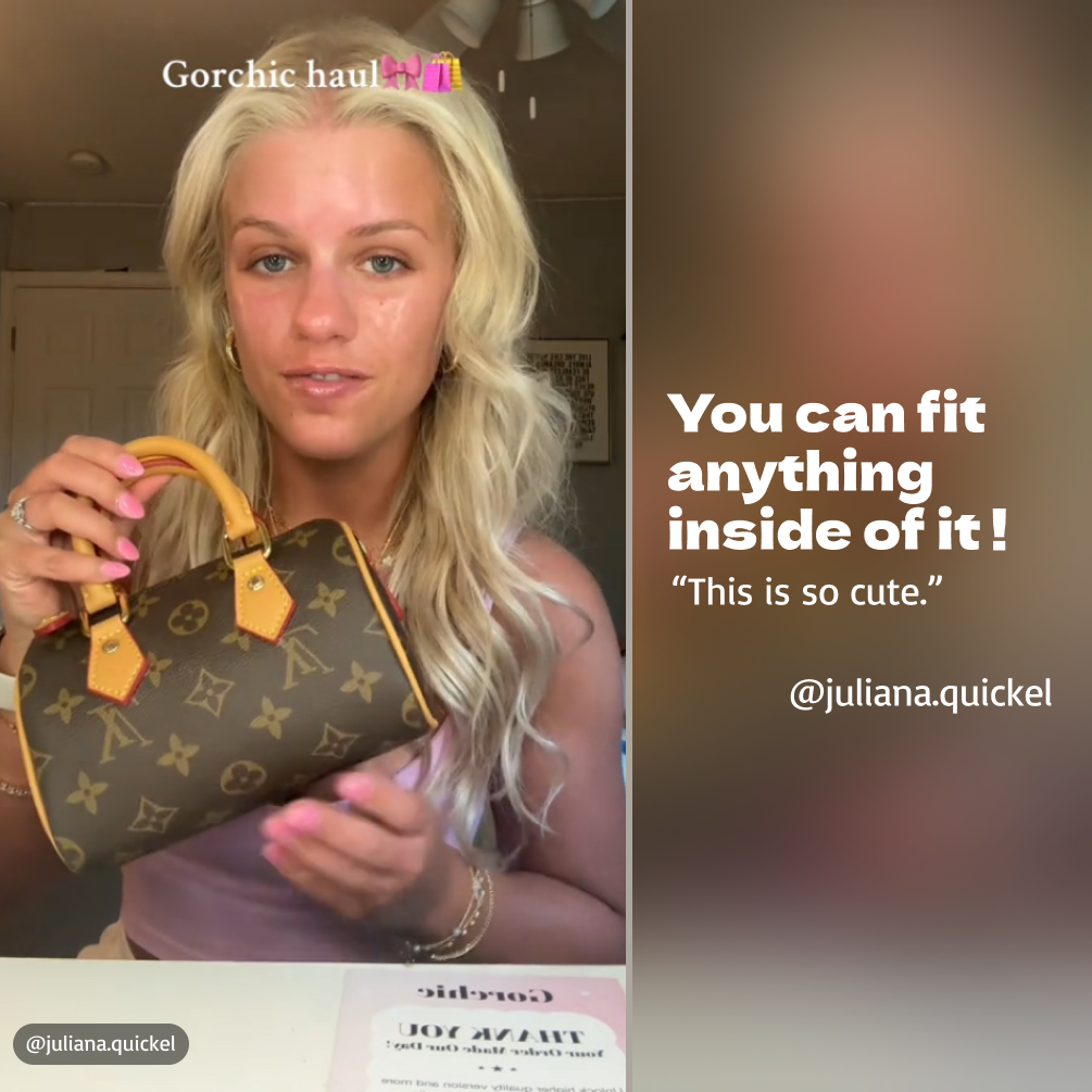 Louis Vuitton Nano Speedy - Bag