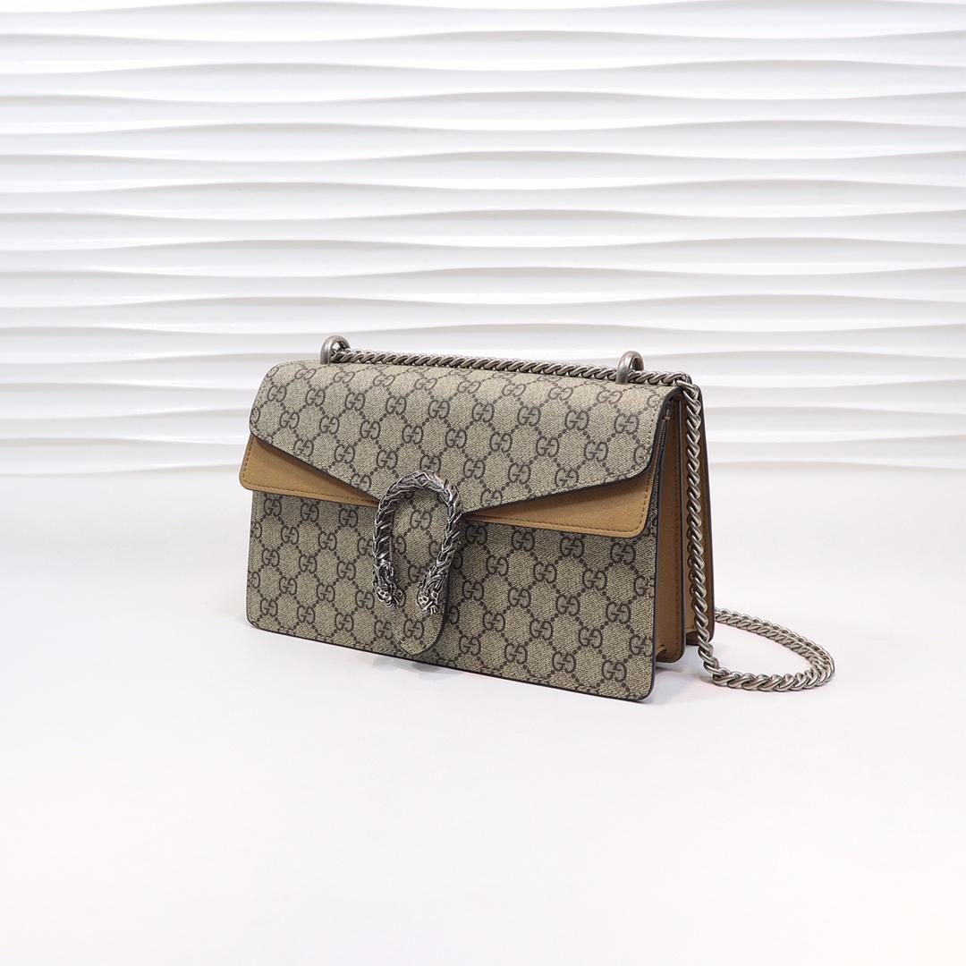 Gucci DIONYSUS GG Shoulder Bag With Beige - Bag