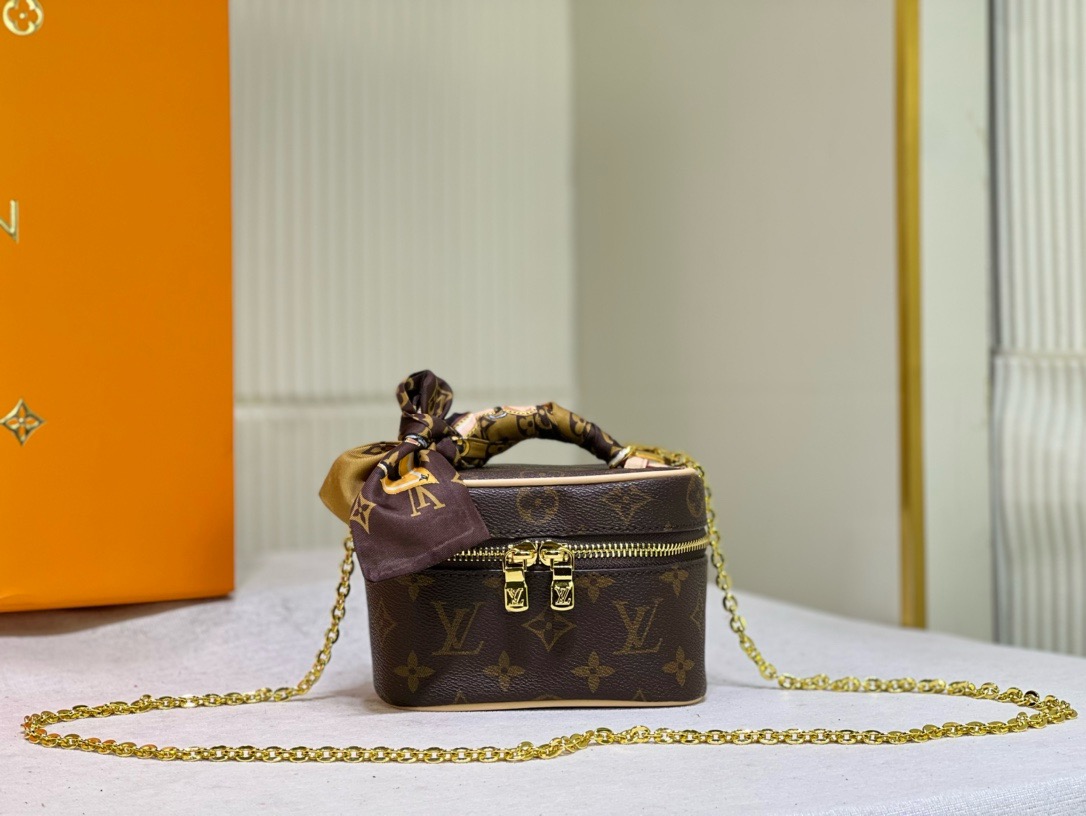 Louis Vuitton Monogram Nice Nano Brown - Bag