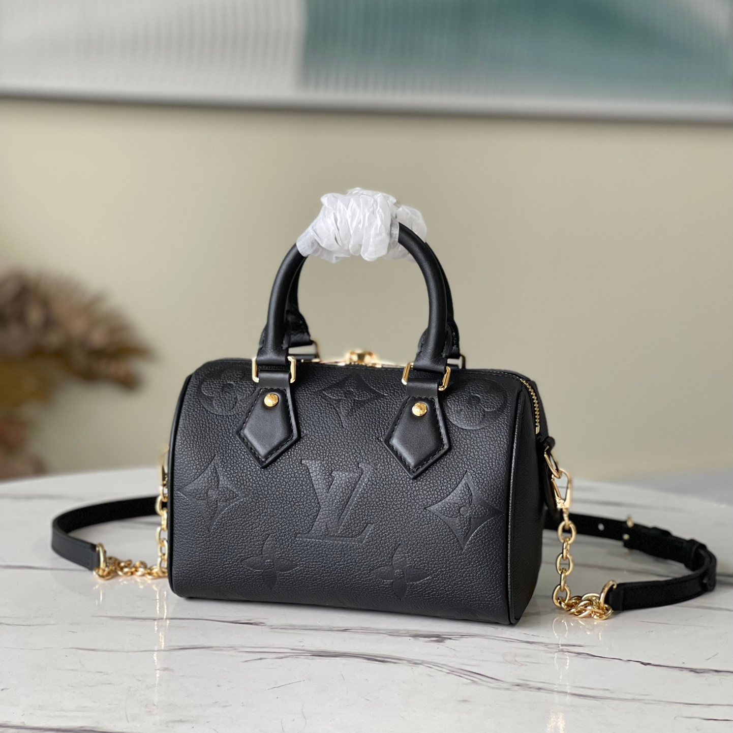 Louis Vuitton Speedy 20 Black Women Handbag - Bag