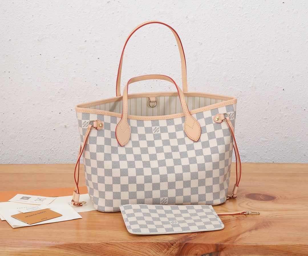 LOUIS VUITTON Damier Azur Neo Neverfull PM - Bag
