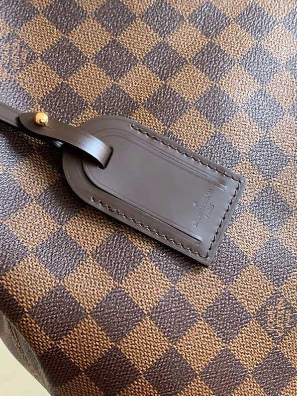 Louis Vuitton Graceful PM Damier Ebene Canvas Shoulder Bag-Ebene Bag