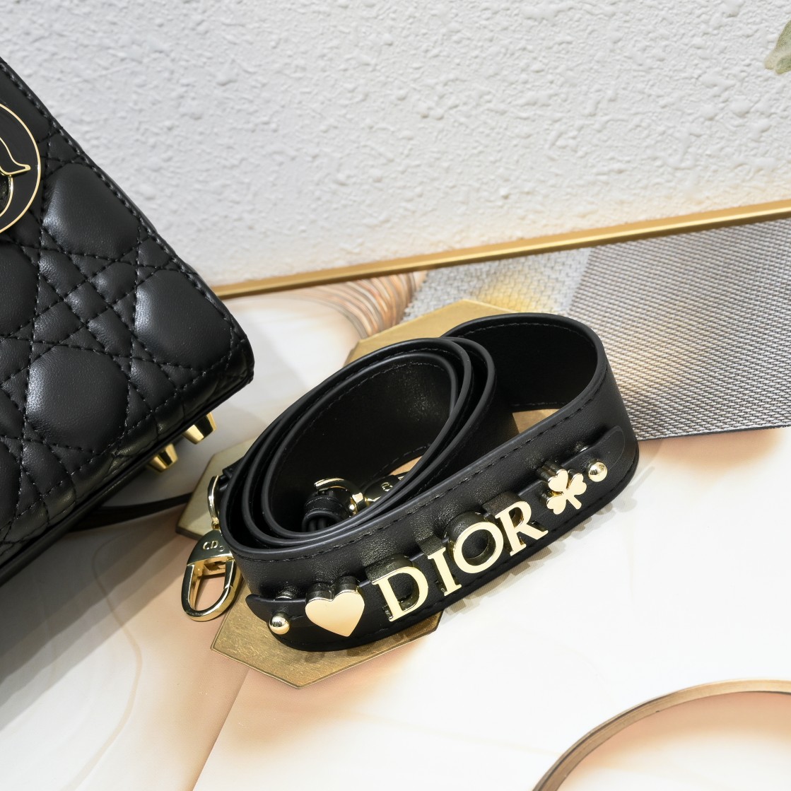 Dior Small Lady Dior Bag Black Cannage Calfskin - Bag