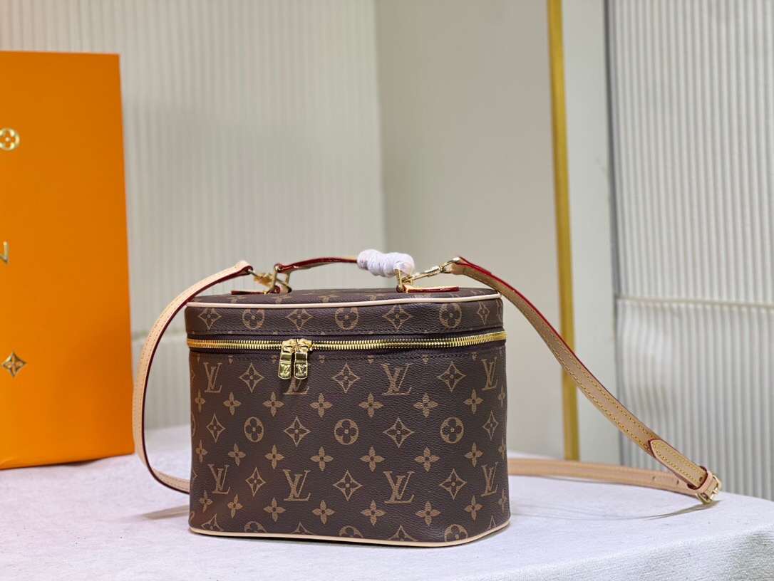 Louis Vuitton Monogram Nice BB Brown - Bag